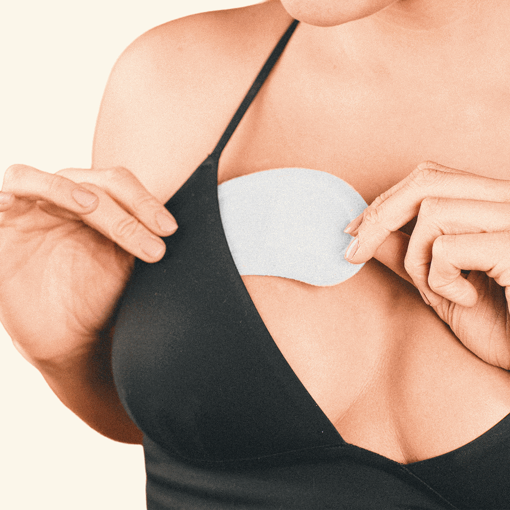 Hot Moms Set baby shower gift bundle with breast cooling pads