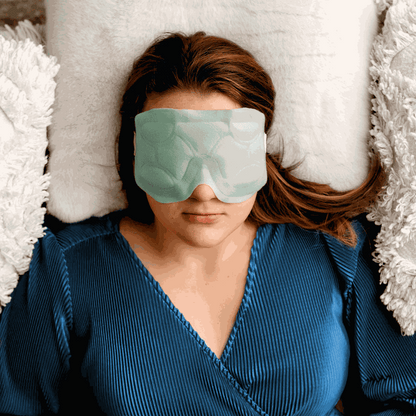 Hot Moms Set baby shower gift bundle with cooling eye mask