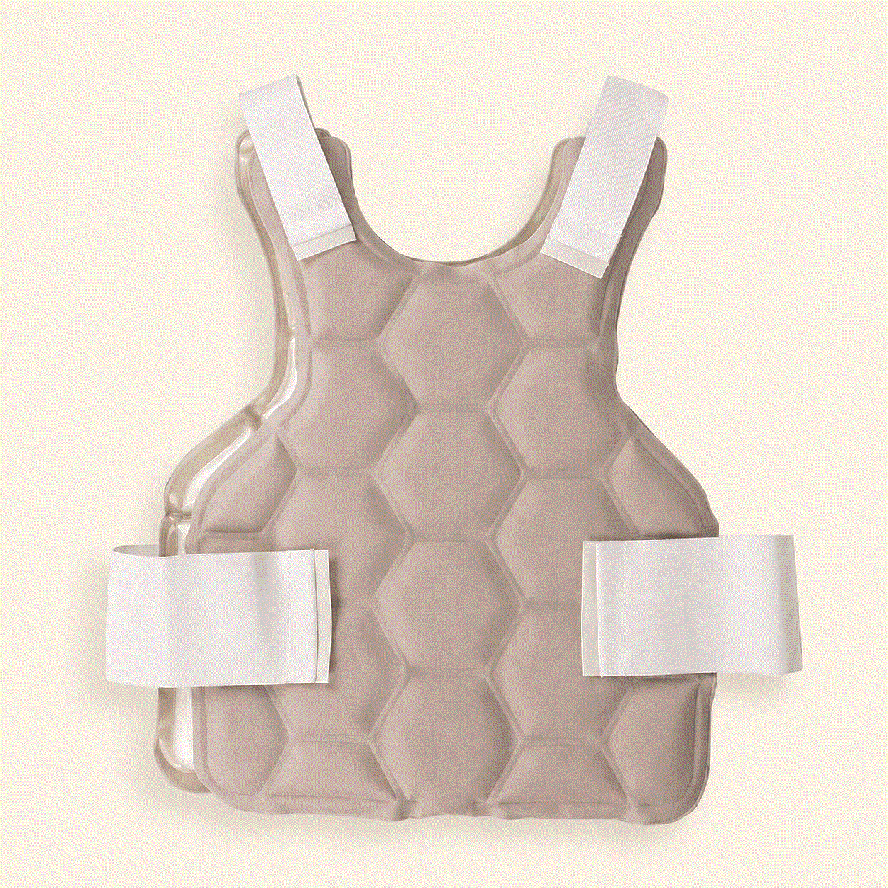 Lightweight cooling vest with CoolNow™ 80° technology providing on-demand front and back cooling without batteries or ice packs