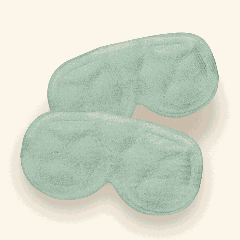 Two cooling eye masks 