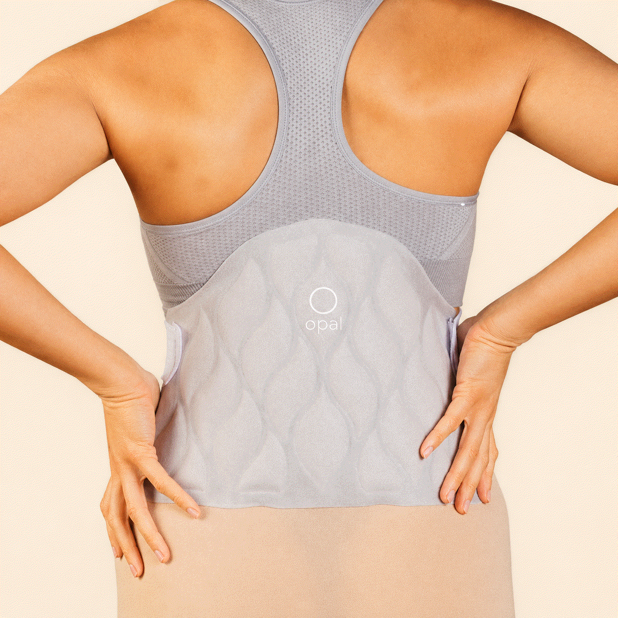 Versatile cold compress with adjustable straps delivering soothing SkinSafe™ 58° cooling comfort for targeted pain relief