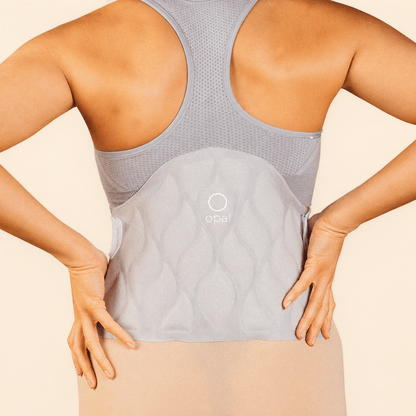 Versatile cold compress with adjustable straps delivering soothing SkinSafe™ 58° cooling comfort for targeted pain relief