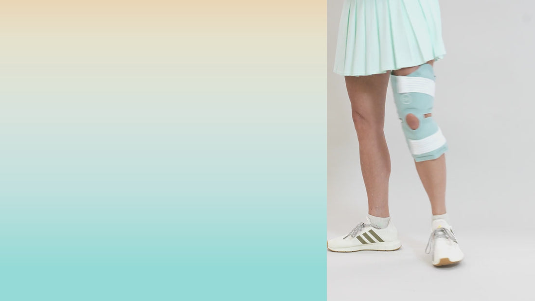 Bee's Knees cool knee wrap video