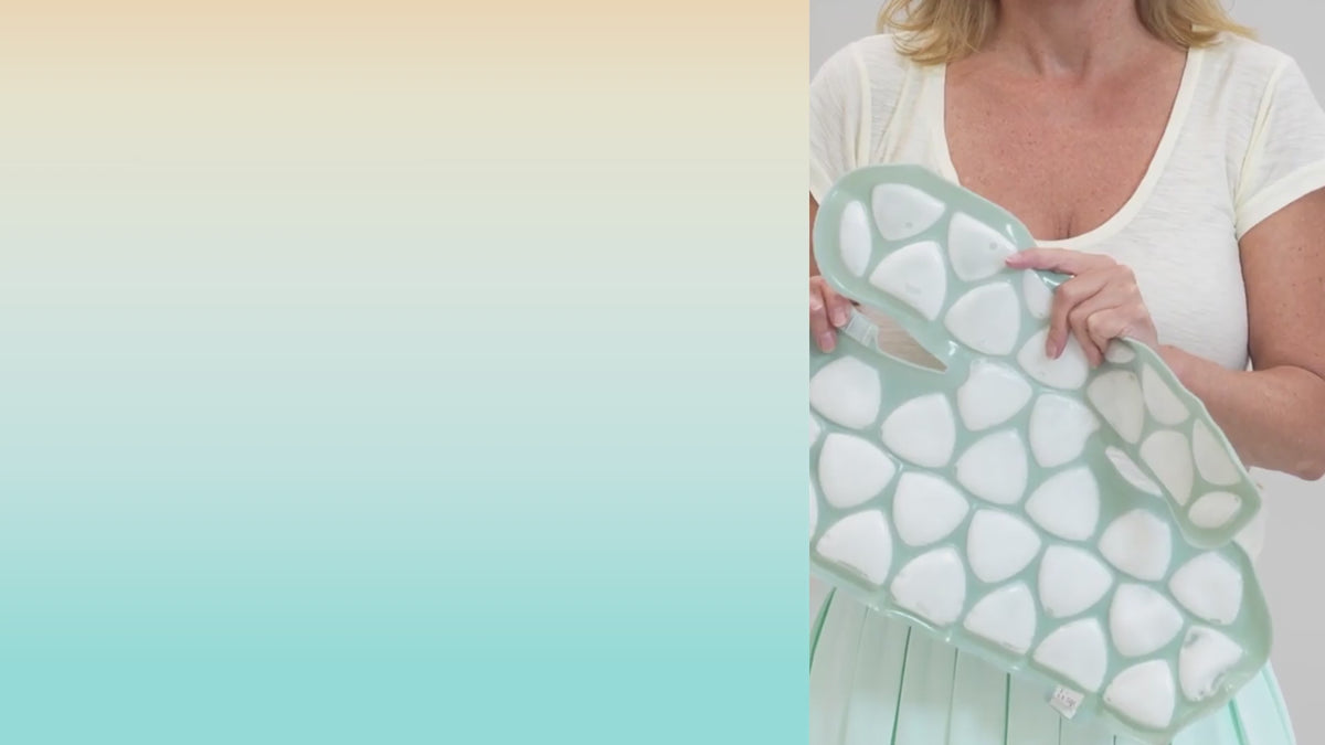Load video: Cooling therapy wrap for shoulder, knee, foot, or ankle