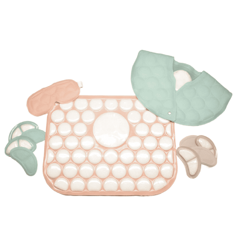 Our Menopositivity Kit, featuring our Gal Pal, Cool Pad, Cool Wrap, and Eye Mask products.